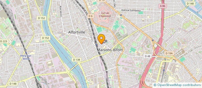 localisation de l'entreprise MONSIEUR VITOR BRAGANCA GUENES à MAISONS-ALFORT