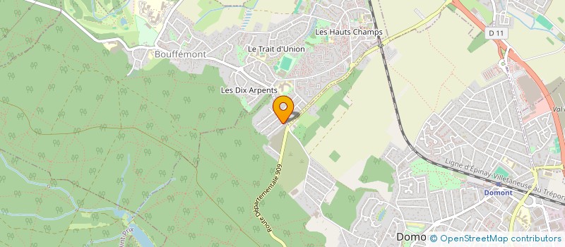 localisation de l'entreprise MONSIEUR VITOR CARVALHO DOMINGUES  DOMONT