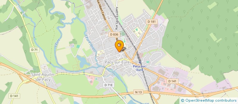 localisation de l'entreprise MONSIEUR VITOR CHAGAS MARTINS  PACY-SUR-EURE