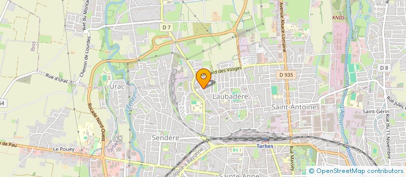 localisation de l'entreprise MONSIEUR VITOR DA SILVA ALVES  TARBES