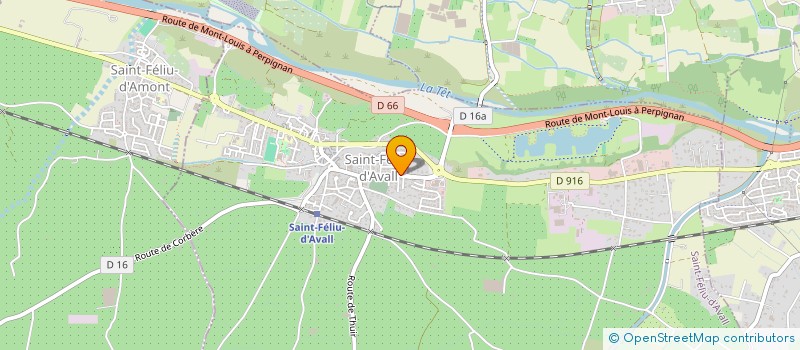 localisation de l'entreprise MONSIEUR VITOR DA SILVA MESTRE  SAINT-FELIU-D'AMONT