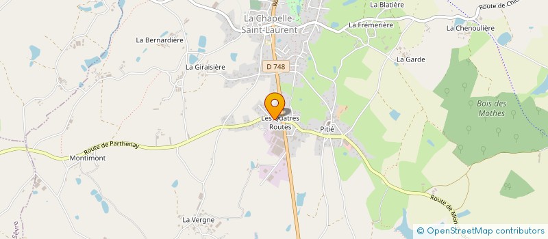 localisation de l'entreprise MONSIEUR VITOR EMANUEL MENDES OLIVEIRA  LA CHAPELLE-SAINT-LAURENT