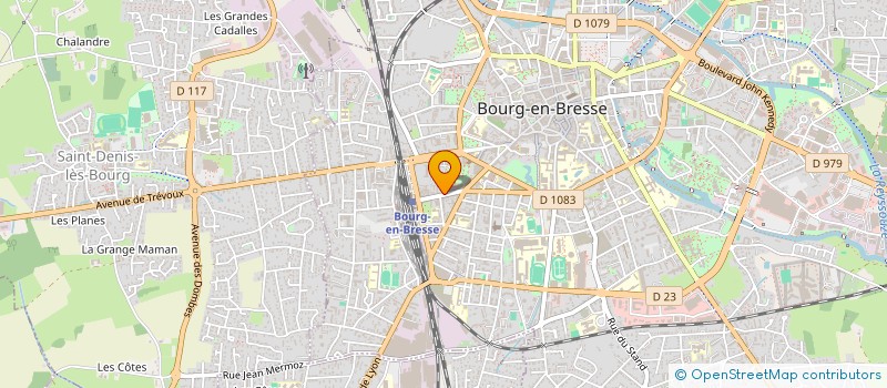 localisation de l'entreprise MONSIEUR VITOR FOPPOLO  BOURG-EN-BRESSE