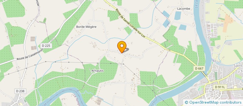 localisation de l'entreprise MONSIEUR VITOR GOMES  SAINT-ETIENNE-DE-FOUGERES