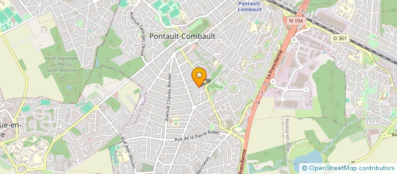 localisation de l'entreprise MONSIEUR VITOR JORGE à PONTAULT-COMBAULT