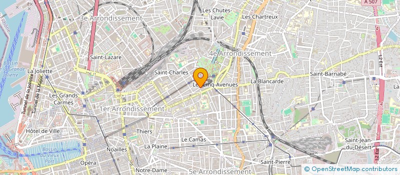 localisation de l'entreprise MONSIEUR VITOR JOSE DA COSTA CASACA à MARSEILLE