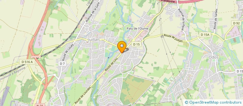 localisation de l'entreprise MONSIEUR VITOR MACEDO ALVES  JUILLAN