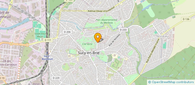 localisation de l'entreprise MONSIEUR VITOR MANUEL DA SILVA TAVARES AMBROSIO à SUCY-EN-BRIE