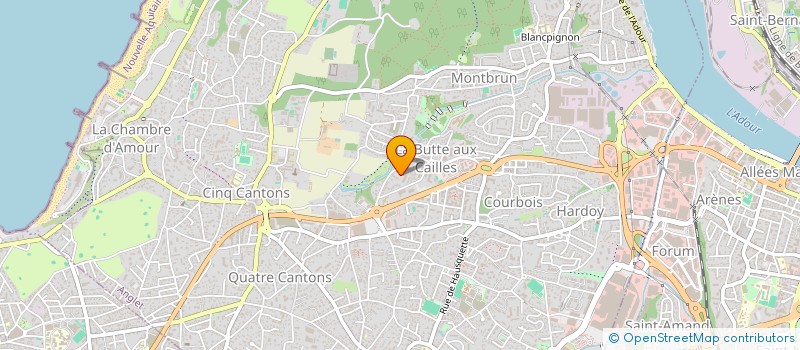 localisation de l'entreprise MONSIEUR VITOR MANUEL DOS SANTOS SOBRAL AUGUSTO  ANGLET