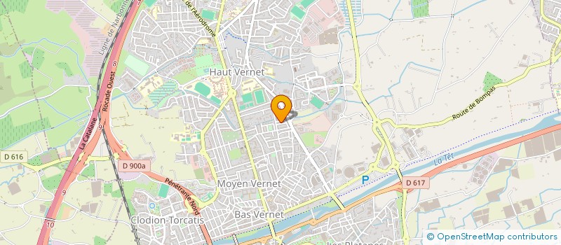 localisation de l'entreprise MONSIEUR VITOR MANUEL RODRIGUES DA COSTA  PERPIGNAN