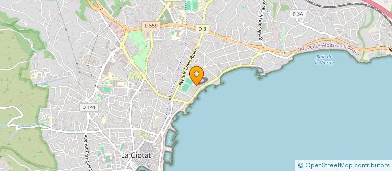 localisation de l'entreprise MONSIEUR VITOR MARQUES ANTUNES  LA CIOTAT