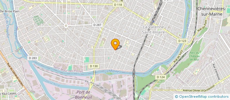 localisation de l'entreprise MONSIEUR VITOR PAULO  SAINT-MAUR-DES-FOSSES