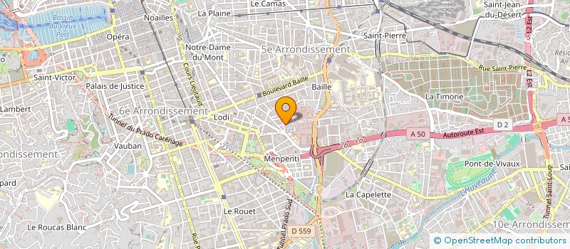 localisation de l'entreprise MONSIEUR VITOR RODRIGUES  MARSEILLE
