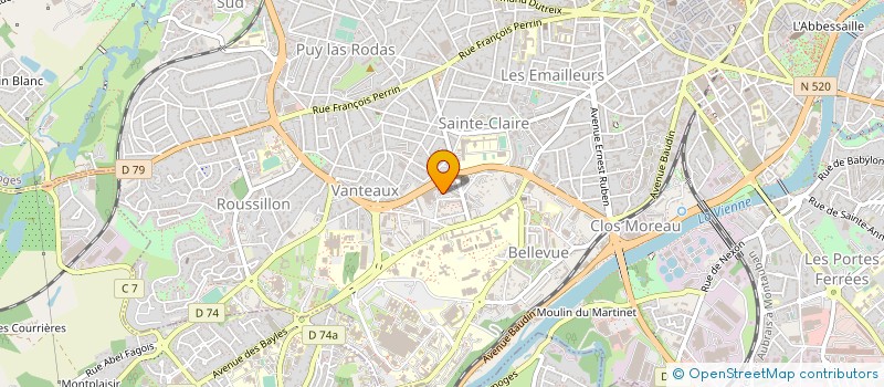 localisation de l'entreprise MONSIEUR VITOR TEIXEIRA CORREIA à LIMOGES