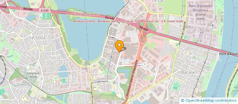 localisation de l'entreprise MONSIEUR VITOR TEIXEIRA MENDES  BORDEAUX