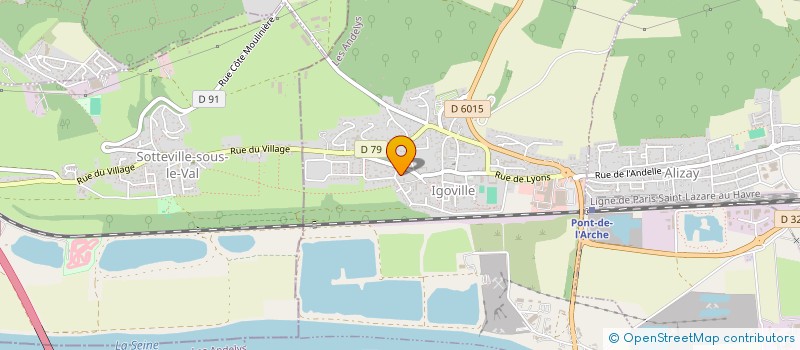 localisation de l'entreprise MONSIEUR VITORRIO MOKRANI  IGOVILLE