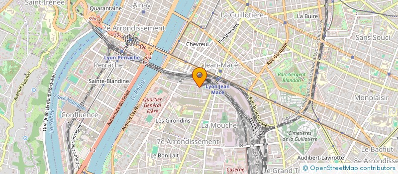 localisation de l'entreprise MONSIEUR VITTORINO PASTORINO  LYON