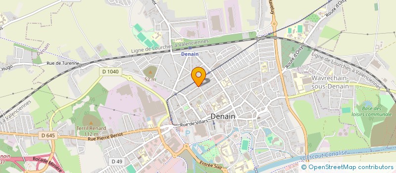 localisation de l'entreprise MONSIEUR VITTORIO ARENA à DENAIN
