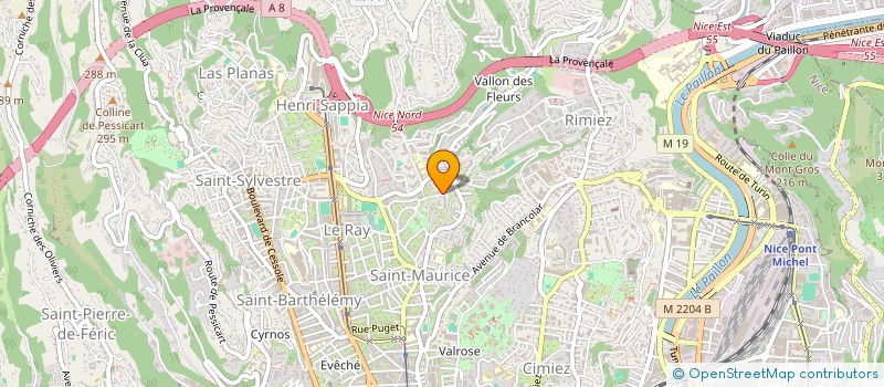 localisation de l'entreprise MONSIEUR VITTORIO FIORDALISO à NICE