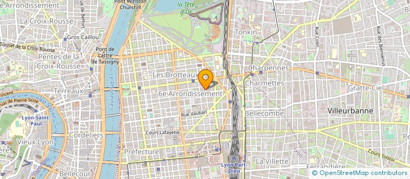 localisation de l'entreprise MONSIEUR VITTORIO LANZILOTTO à LYON