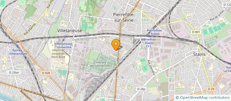 localisation de l'entreprise MONSIEUR VITTORIO MICHAEL à PIERREFITTE SUR SEINE