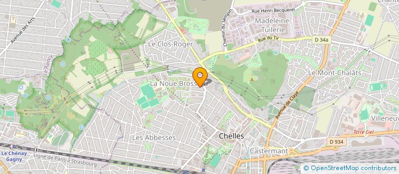 localisation de l'entreprise MONSIEUR VIVEKANANTHAN THIRUPPATHY  CHELLES