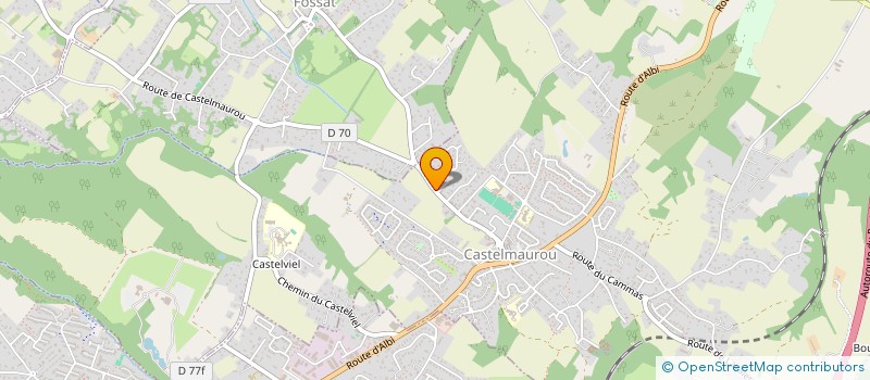 localisation de l'entreprise MONSIEUR VIVIAN ADES  CASTELMAUROU