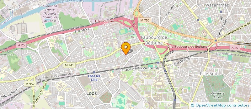localisation de l'entreprise MONSIEUR VIVIAN ATALLAH à LILLE