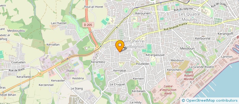 localisation de l'entreprise MONSIEUR VIVIAN HEYDON à BREST