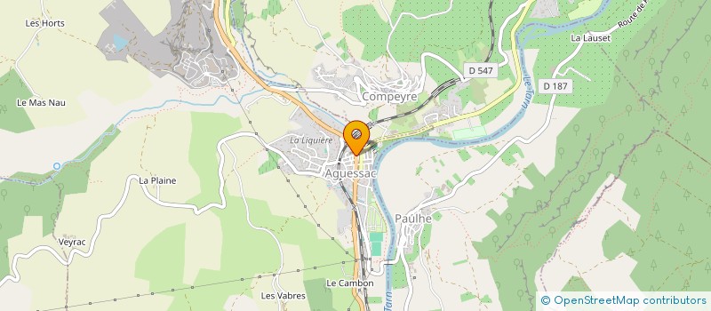 localisation de l'entreprise MONSIEUR VIVIAN MADRIGAL  AGUESSAC