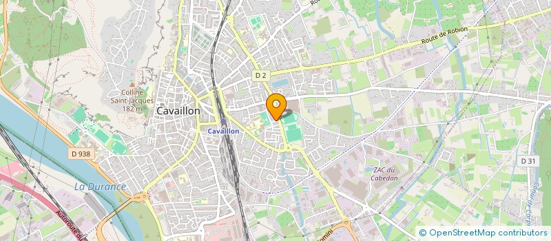 localisation de l'entreprise MONSIEUR VIVIAN REY  CAVAILLON