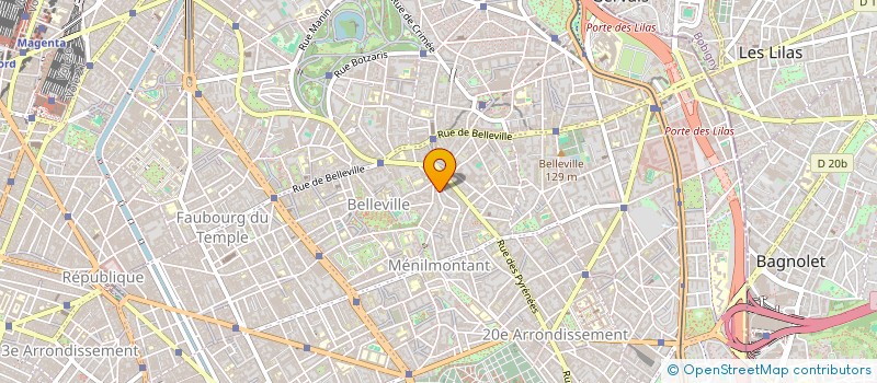 localisation de l'entreprise MONSIEUR VIVIEN BICHON  PARIS