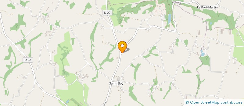 localisation de l'entreprise MONSIEUR VIVIEN BONNEAU  PLOEUC-L'HERMITAGE