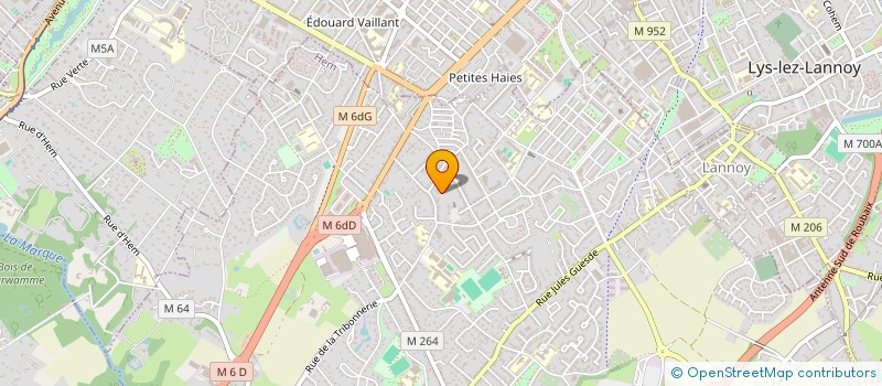 localisation de l'entreprise MONSIEUR VIVIEN BRAGA  HEM