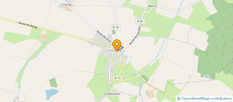 localisation de l'entreprise MONSIEUR VIVIEN DEFFERRE  VILLEQUIERS