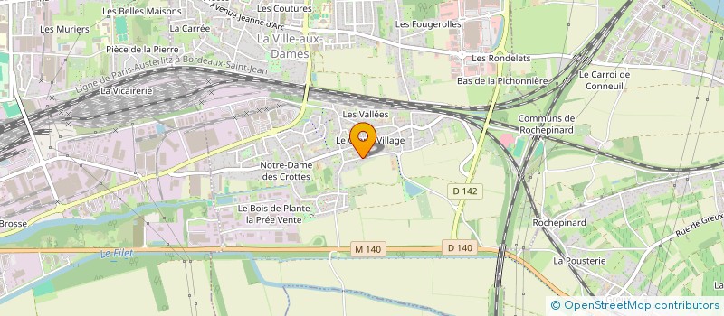 localisation de l'entreprise MONSIEUR VIVIEN DELANNOY  LA VILLE-AUX-DAMES