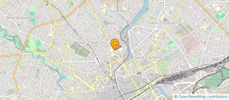 localisation de l'entreprise MONSIEUR VIVIEN DUVERNOIS à NANTES
