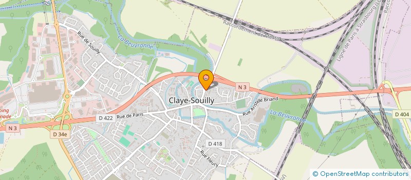 localisation de l'entreprise MONSIEUR VIVIEN FERET à CLAYE-SOUILLY