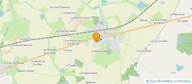 localisation de l'entreprise MONSIEUR VIVIEN GERARD à BRESSUIRE