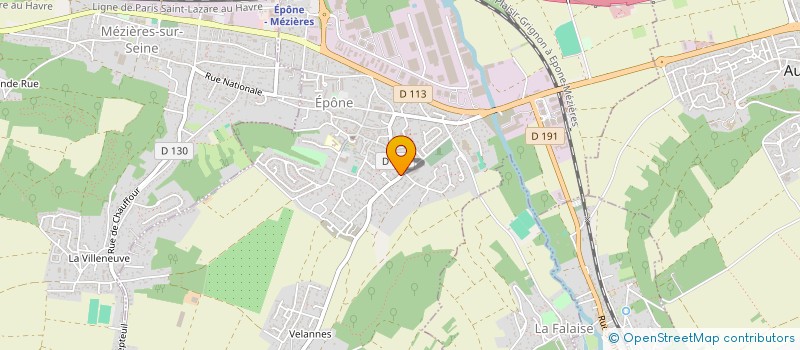 localisation de l'entreprise MONSIEUR VIVIEN GICQUEL  EPONE