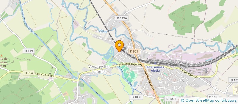 localisation de l'entreprise MONSIEUR VIVIEN GIRAUX  MARMAGNE