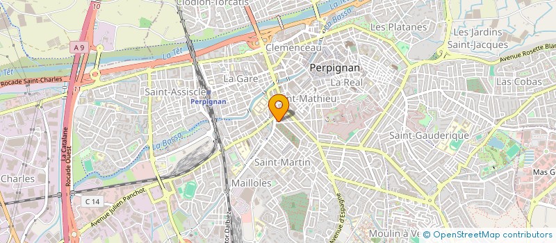 localisation de l'entreprise MONSIEUR VIVIEN GOMEZ  PERPIGNAN