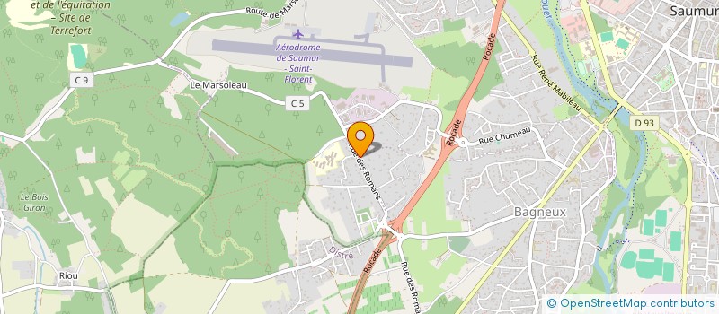 localisation de l'entreprise MONSIEUR VIVIEN GONCALVES  SAUMUR