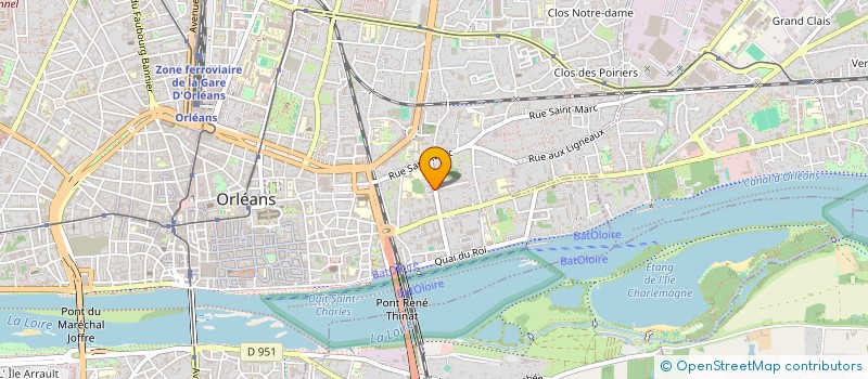 localisation de l'entreprise MONSIEUR VIVIEN GOUPILLON  ORLEANS