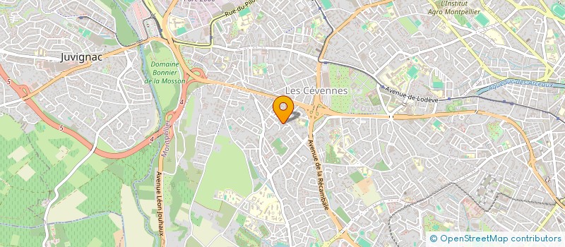 localisation de l'entreprise MONSIEUR VIVIEN GRAMPEAU à MONTPELLIER