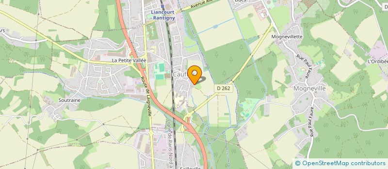 localisation de l'entreprise MONSIEUR VIVIEN GRENIER  ESCLAINVILLERS