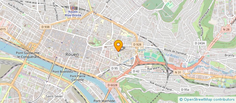 localisation de l'entreprise MONSIEUR VIVIEN HEBERT à ROUEN