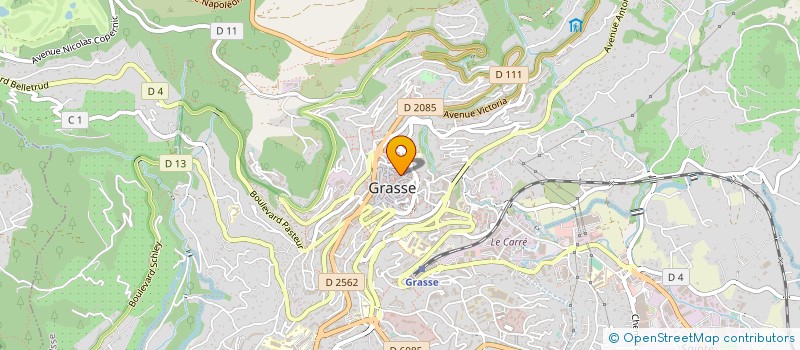 localisation de l'entreprise MONSIEUR VIVIEN HERMIER à GRASSE