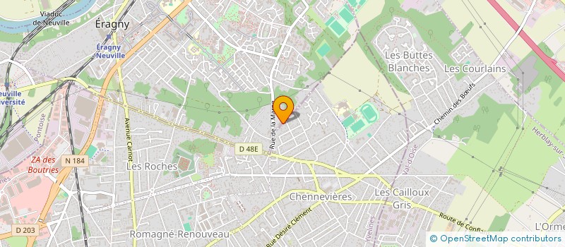 localisation de l'entreprise MONSIEUR VIVIEN HOHENWARTER  CONFLANS SAINTE HONORINE