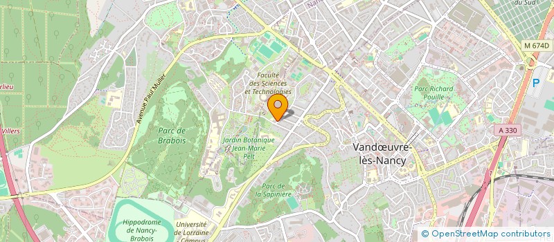 localisation de l'entreprise MONSIEUR VIVIEN JAMBEAU  VANDUVRE-LES-NANCY